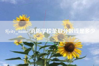 黑龙江消防学校录取分数线是多少