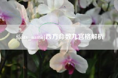 黑龙江西方命数九宫格解析