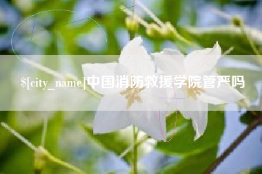 黑龙江中国消防救援学院管严吗