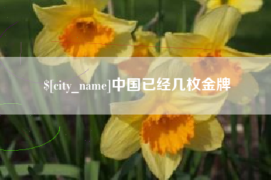 黑龙江中国已经几枚金牌