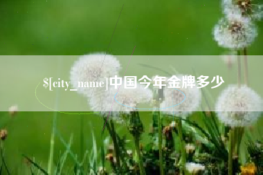 黑龙江中国今年金牌多少
