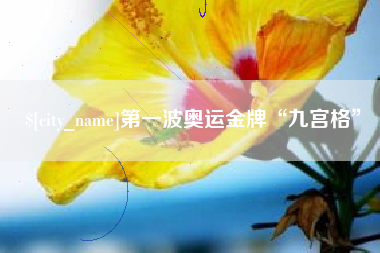 黑龙江第一波奥运金牌“九宫格”