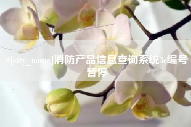 黑龙江消防产品信息查询系统3c编号暂停