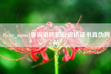 黑龙江查询消防职业资格证书真伪网站
